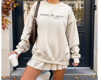 Christian Sweatshirt Embroidered