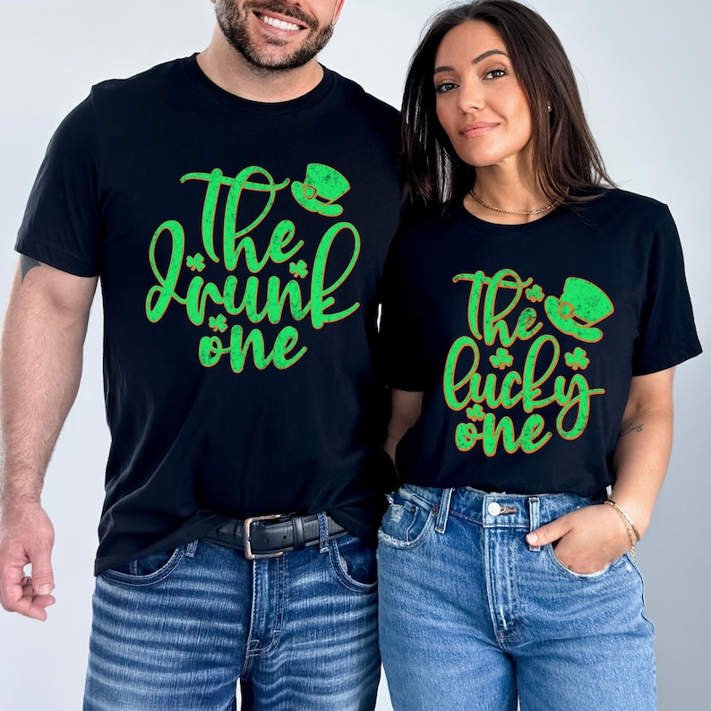 st patricks day tshirts couples