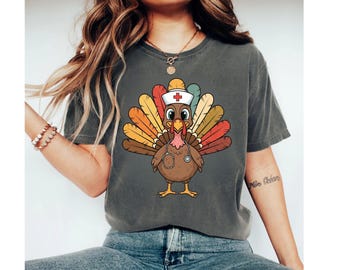 Nurse Turkey Shirt, Gift For A Nurse