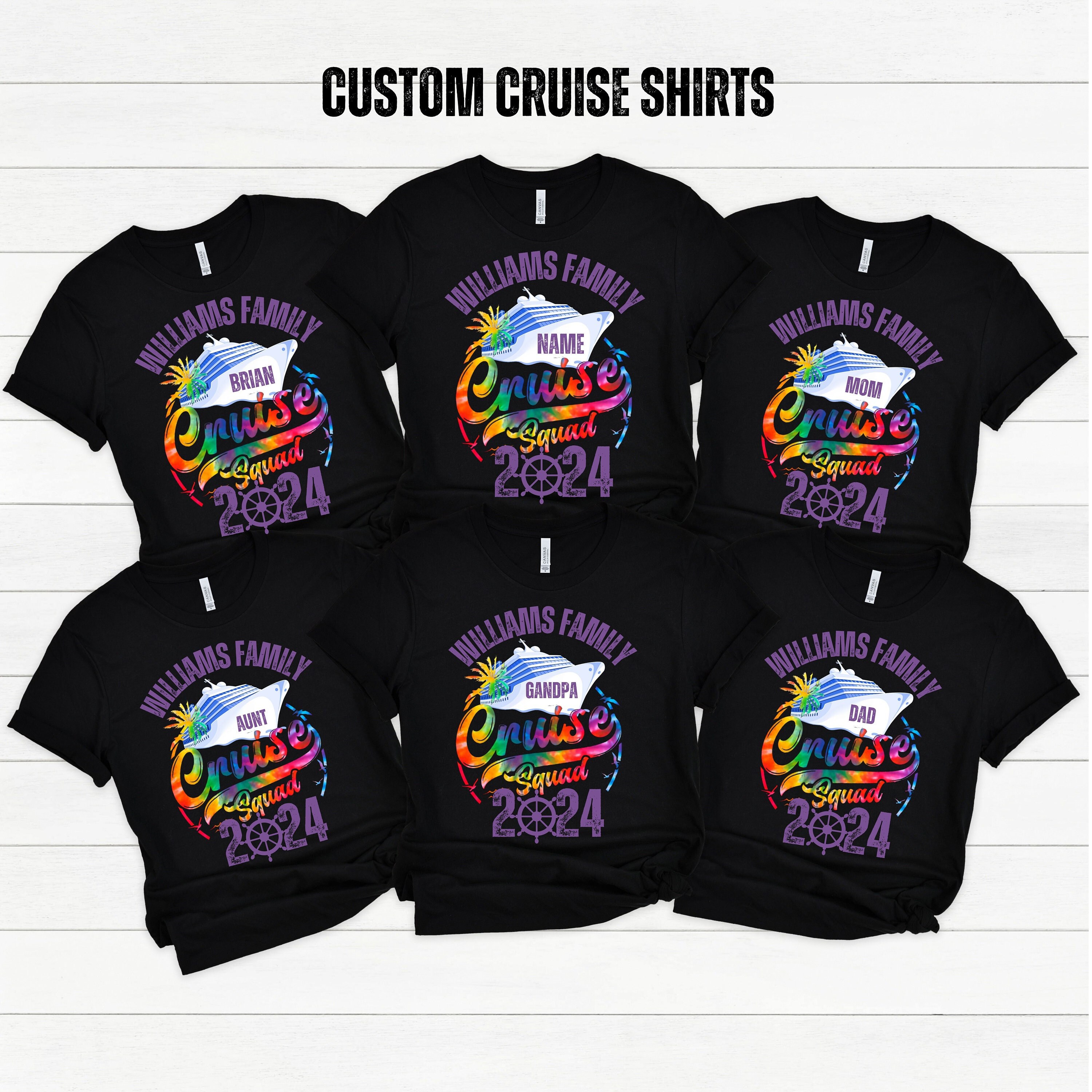Family Cruise Shirts 2024 Cruise Squad, Cruise 2024 Shirts, Custom