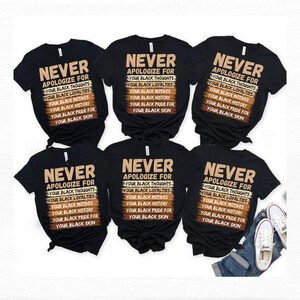 Black History Shirt: Melanin Pride Tee - Black Woman Gift Black