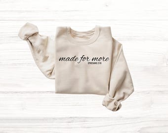 Christian Sweatshirt Embroidered