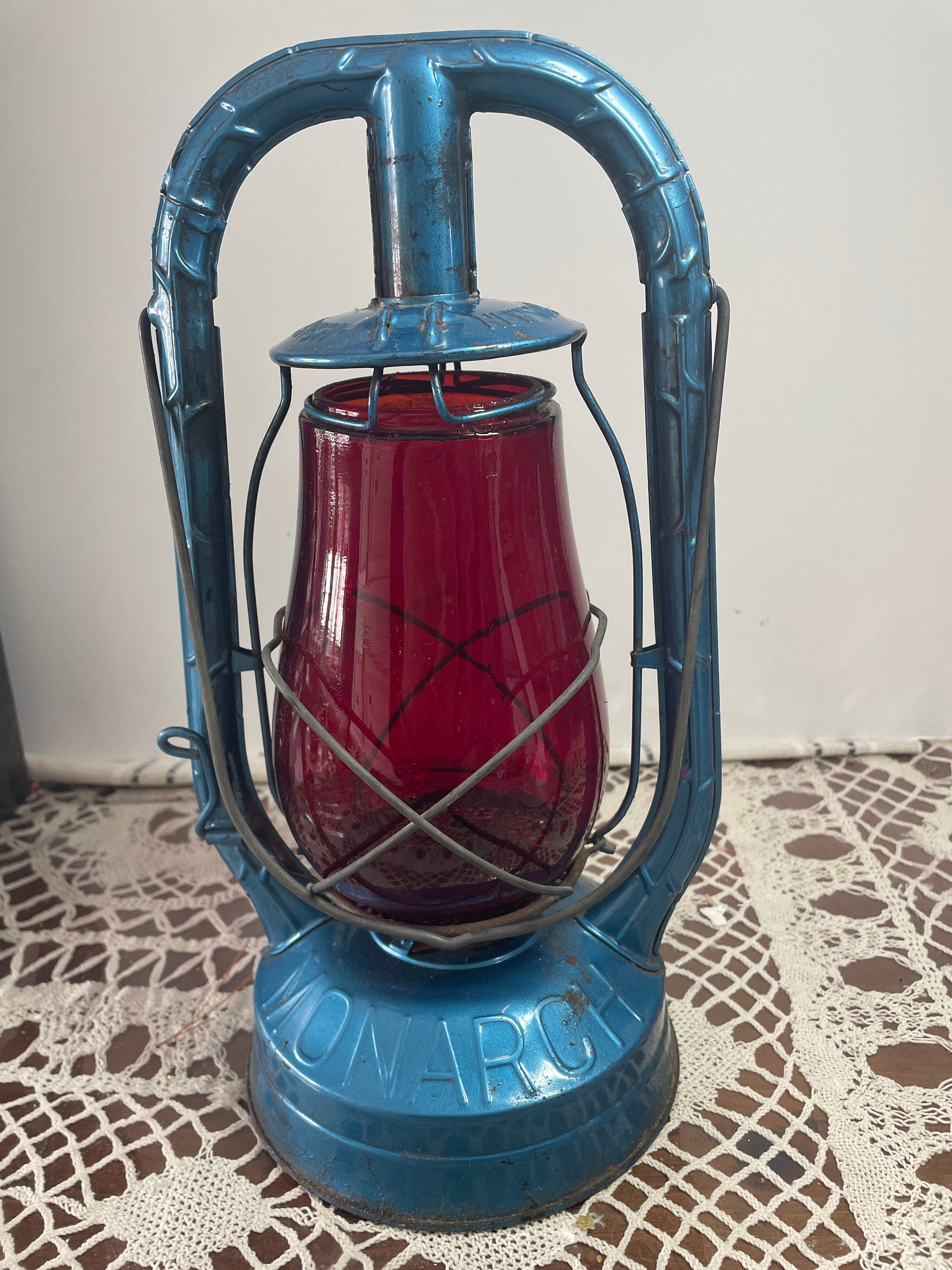 Vintage Dietz Monarch Railroad Lantern Etsy