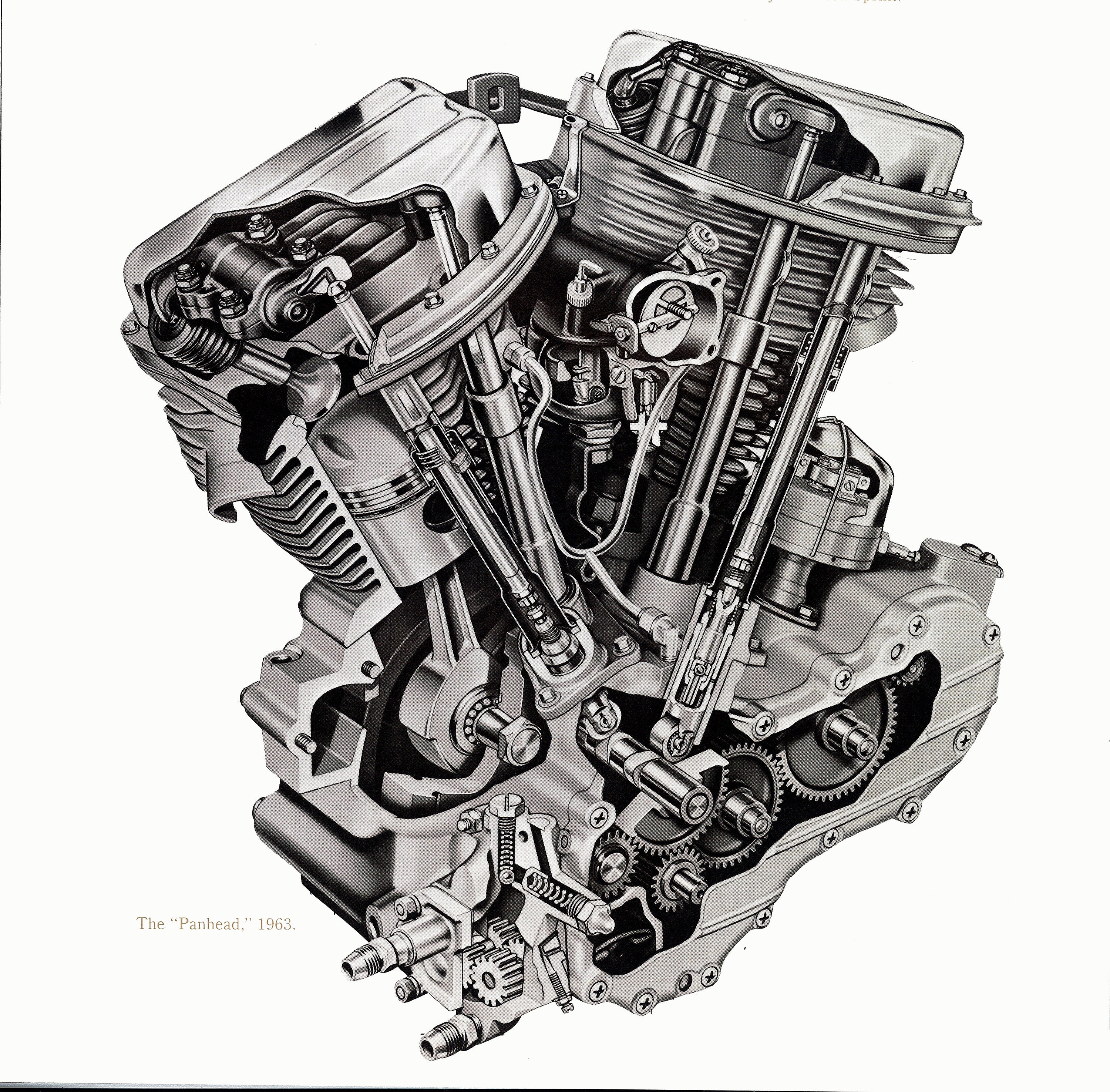 Panhead engine 2024