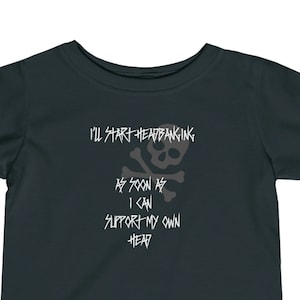 Headbanging Baby Shirt | Baby Rocker Punk Baby Punk Rock Baby Goth Baby Clothes Goth Baby Stuff Gothic Baby Clothes Gothic Baby Clothing