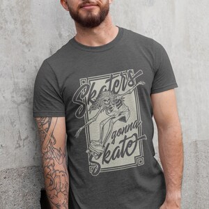 Skater Shirt | Punk Shirt Skateboarding Shirt Skeleton Shirt Cyberpunk Shirt Cyberpunk Clothing Cyberpunk Tshirt Cyber Punk Shirt