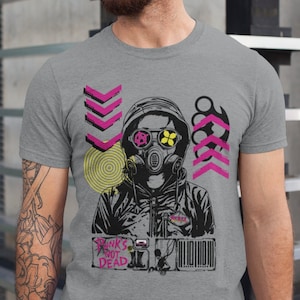 Cyberpunk Shirt | Cyber Goth Shirt Cyberpunk Clothing Cyberpunk Tshirt Punk Shirt Shirt Anarchy Shirt Cyberpunk Mask Shirt Cyber Punk Tshirt