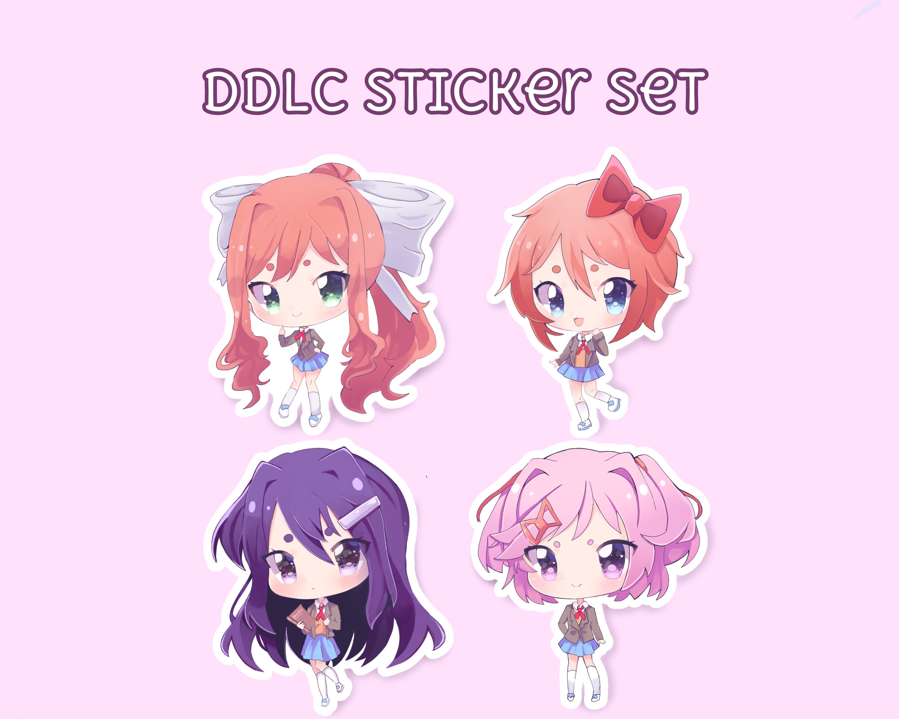 Doki Doki Literature Club/DDLC Chibi Doki girls (Gacha Club) : r/DDLC