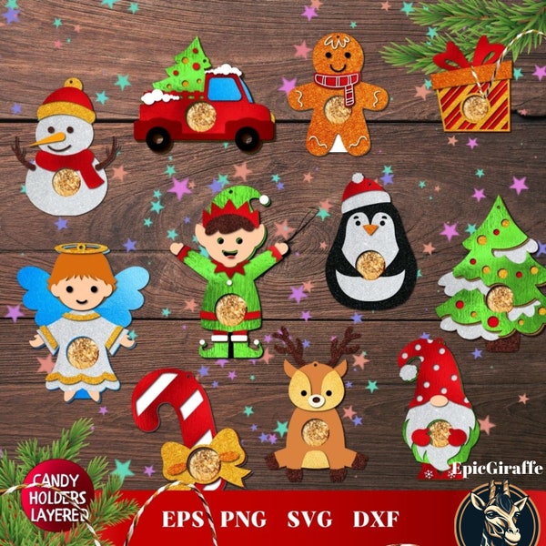 Gingerbread Candy Cane Holder Pattern Etsy