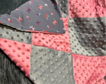 Cuddly blanket - baby carrier blanket, baby blanket