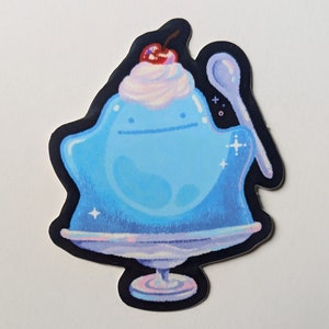 Shiny Blob Hawaiian Jello Vinyl Sticker