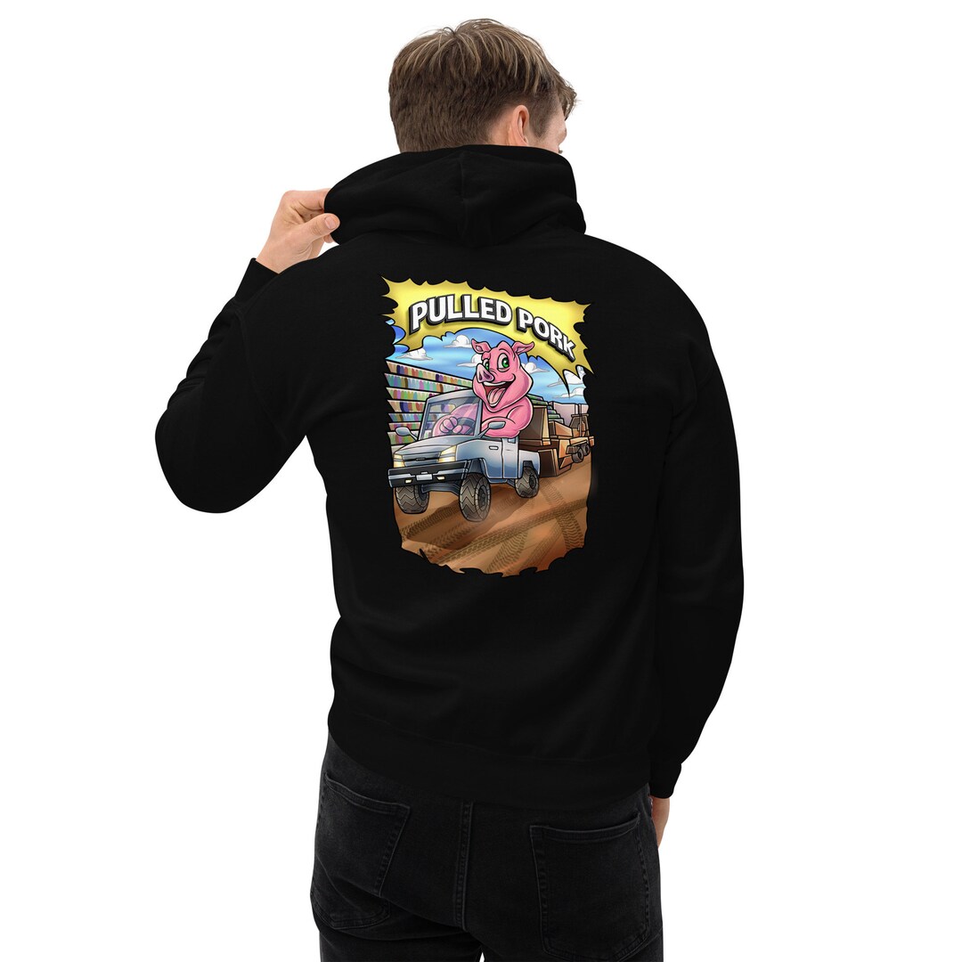 Screamin' Pig pulled Pork Hoodie Etsy