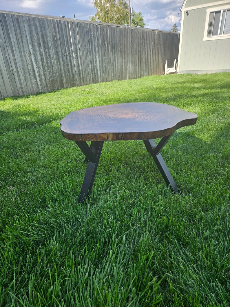 Live Edge Coffee Table Etsy