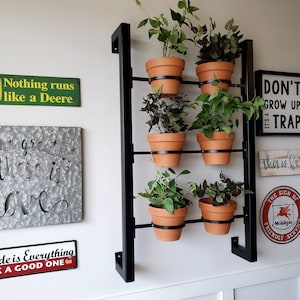 Custom Herb Garden, Indoor Planter, Housewarming Gift, Farmhouse Décor, Industrial Furniture, Outdoor Planter, Rustic Decor, Anniversary