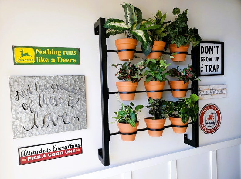 Custom Herb Garden Indoor Planter Housewarming Gift Etsy