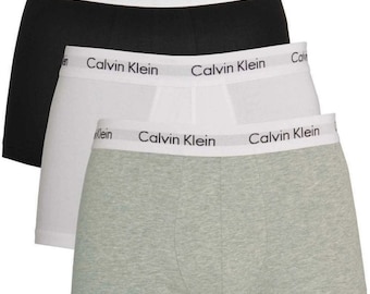 Calvin Klein Mens Boxer 3 in a Pack Low Rise Trunk Underwear