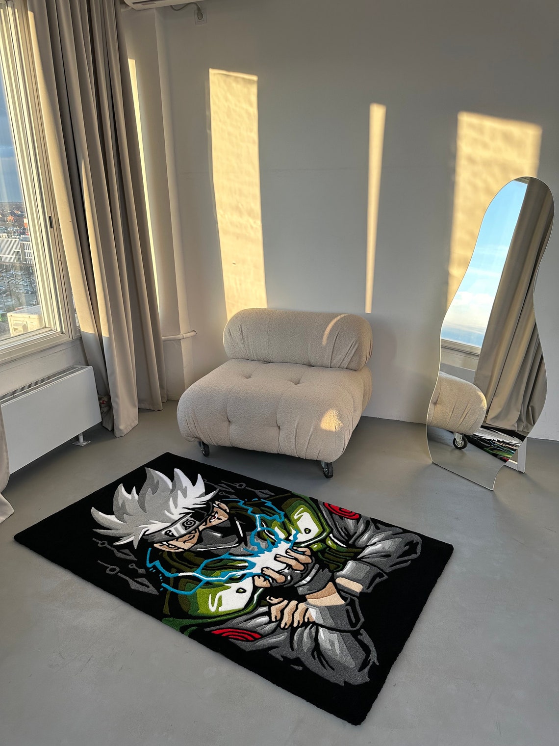 Anime Rugs, Custom Rugs, Tufted Rugs, Anime Character Rug, Cool Rugs