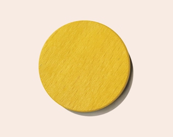 Tinte para madera Canary Yellow COLOUR-FINISH / Acabado de tinte y laca todo en uno para muebles, interiores y juguetes / Certificado como seguro para juguetes, EN71