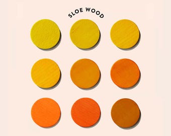 Wood Dye Stain | Yellows & Oranges - Water-Based, Eco Friendly, Non-toxic - For Furniture, Interior, Art, Home DIY