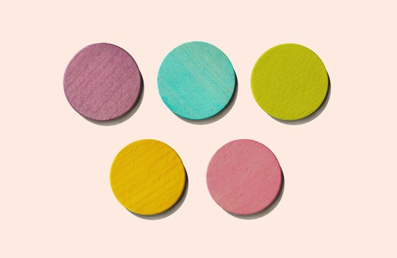 Pastel 5 Tones Dye Stain Set | Water-Based, Eco Friendly, Non-toxic - For Furniture, Interior & Art projects.