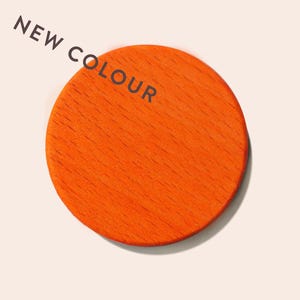 Orange Vermillion Wood Dye Stain | Water-Based, Eco Friendly, Non-toxic - For Furniture, Interior & Design, Home DIY. Professional Colours
