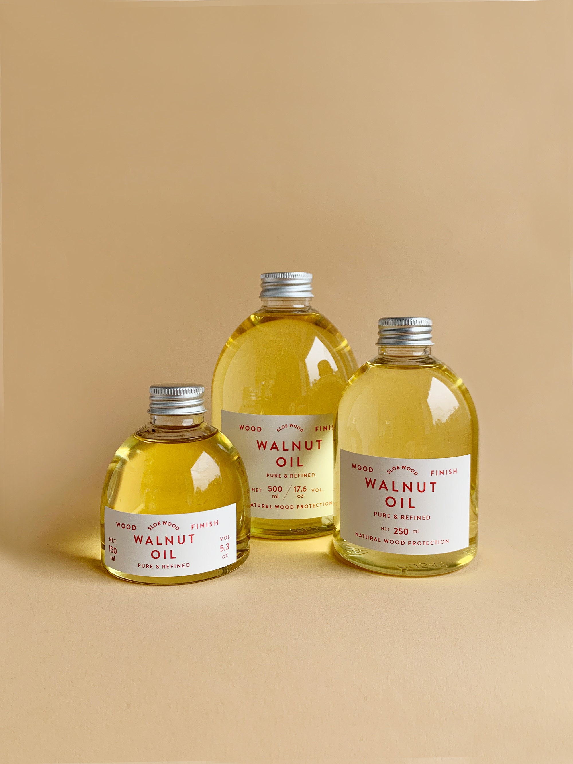 Refined Walnut Oil Wood Finish / Oil Painting Natural Wood Sealant