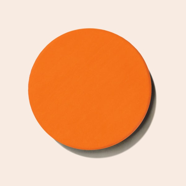 CLEARANCE | Homemade Art Paint - Orange, Acrylic Alternative | Water-Based Colours for Wood or Artwork (110ml)