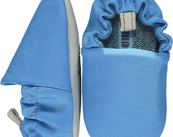Zapatos Poco Nido Blue Mini Eur 21 / zapatos de bebé de suela blanda / zapatillas para niños pequeños / pre-andador / primeros zapatos para caminar / aptos para pies descalzos