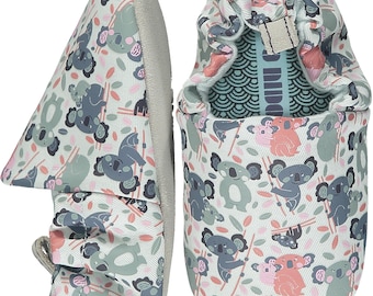 Zapatos Poco Nido Koala Mini Eur 21 / zapatos de bebé de suela blanda / pantuflas para niños pequeños / pre-andador / primeros zapatos para caminar / aptos para pies descalzos