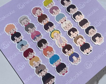 BTS Inspired Decals - 6 Inches - Etsy