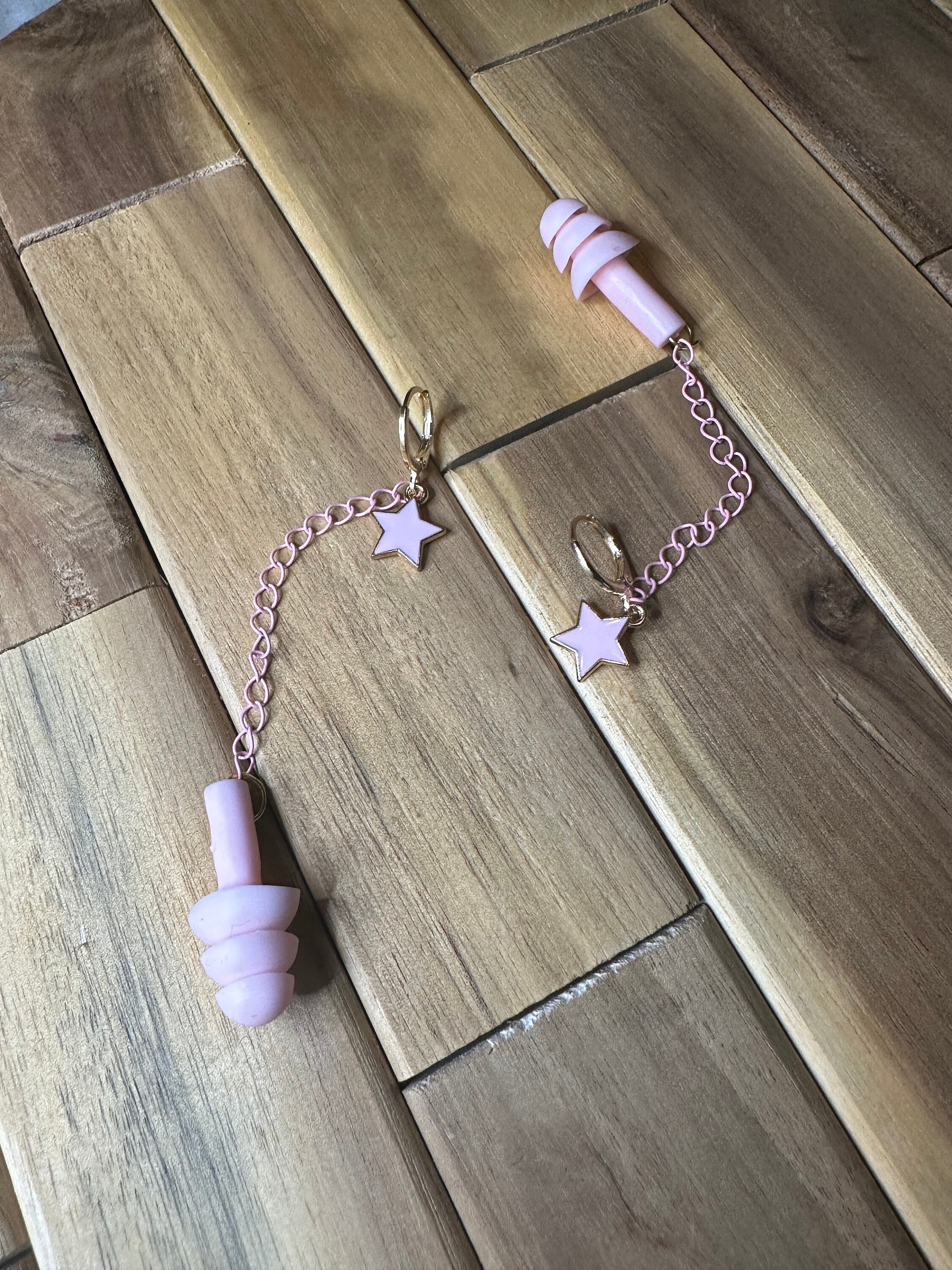 Star Shaped Earring Earplugs Etsy