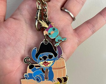 Alien Pirate Mashup Keychain **EXCLUSIVE DESIGN**