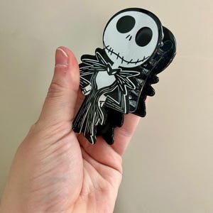 J Skeleton Hair Clip
