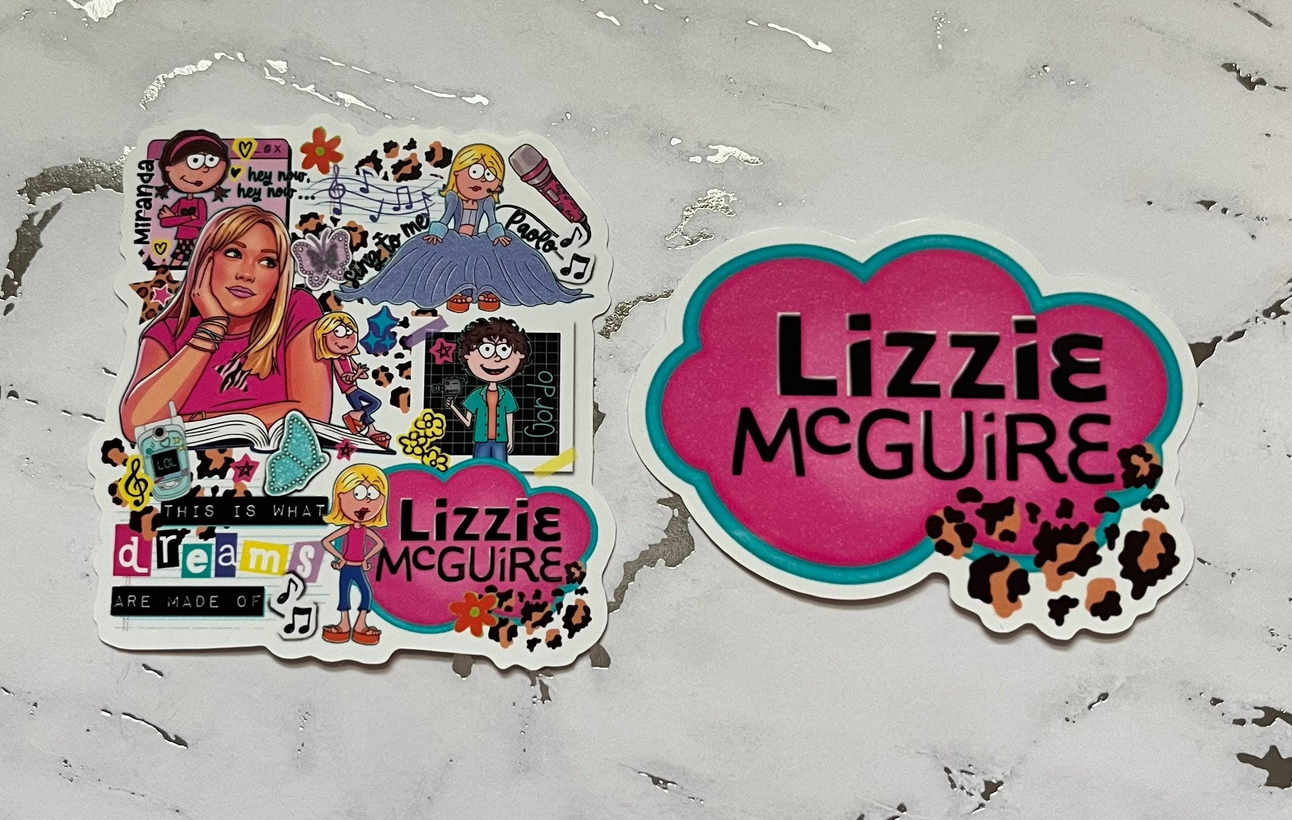 Lizzie Waterproof Vinyl Sticker - Etsy