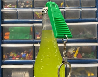 Bottle Opener Brick Separator Keychain