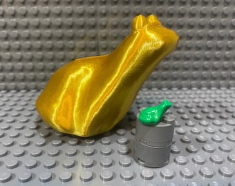 Giant Brick Gold Frog