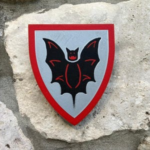 Fright Knights Shield Wall Hanger (Inspired by LEGO Castle 1997)