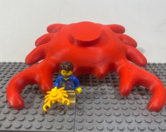Giant Brick Red Crab