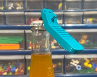 Brick Separator Bottle Opener Magnet- Teal