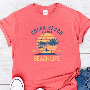 Cocoa Beach T-shirt Cocoa Beach Shirt Cocoa Beach Florida Shirt Cocoa Beach Florida Vacation Shirt