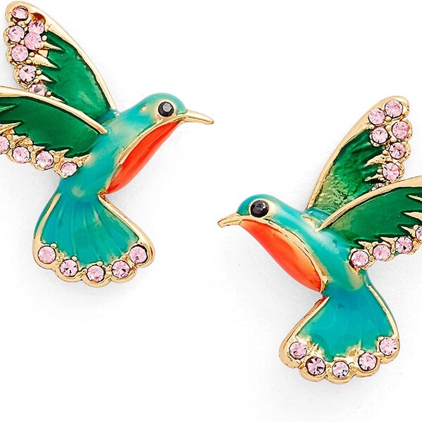 Kate Spade New York Scenic Route Hummingbird Studs Earrings Fashion