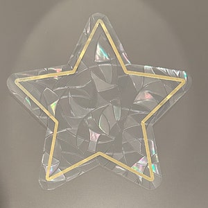 Star Suncatcher - Window Static Cling - Reusable