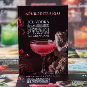 Aphrodite's Kiss - Cocktailkarte - Highlight auf jeder Party!