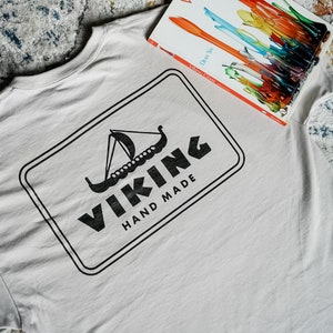 T-Shirt | Black Viking Glass Logo Unisex