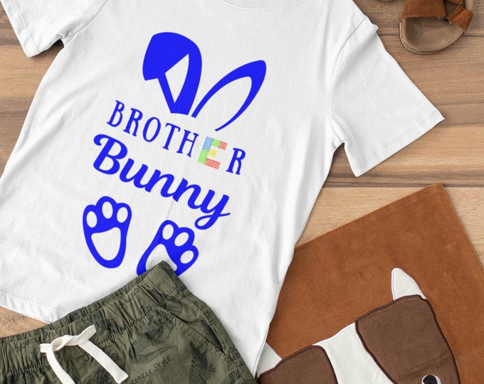BROTHER BUNNY SHIRT, Some Bunny Loves You, Big Brother Shirt, Real Estate Shirt, Mimi Shirt, Holiday in Style with the Brother Bunny T-Shirt