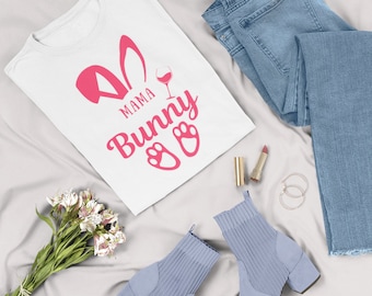 Mama Bunny Day: A Fun & Festive Easter Ultra Cotton T-Shirt for Mom