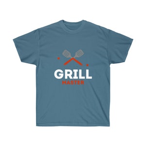 GRILL MASTER, Camisa GRILL, Dad Grill, Grill Master, Camisa de reunión familiar, Camisa para hornear, Camisa Foodie, Super Grill Master Ultra Camiseta imagen 3
