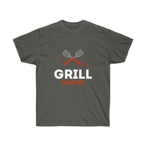 GRILL MASTER, Camisa GRILL, Dad Grill, Grill Master, Camisa de reunión familiar, Camisa para hornear, Camisa Foodie, Super Grill Master Ultra Camiseta imagen 1