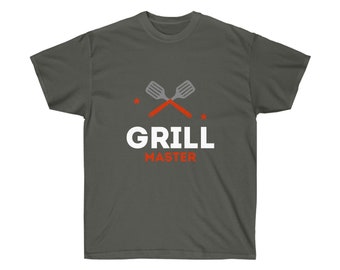GRILL MASTER, GRILL Shirt, Dad Grill, Grill Master, Family Reunion Shirt, Baking Shirt, Foodie Shirt, Super Grill Master Ultra T-Shirt