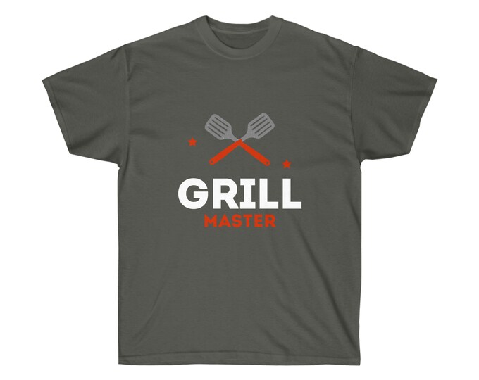 GRILL MASTER, GRILL Shirt, Dad Grill, Grill Master, Family Reunion Shirt, Baking Shirt, Foodie Shirt, Super Grill Master Ultra T-Shirt